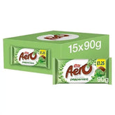 Aero Peppermint Mint Chocolate Sharing Bar 90g  Adomoo